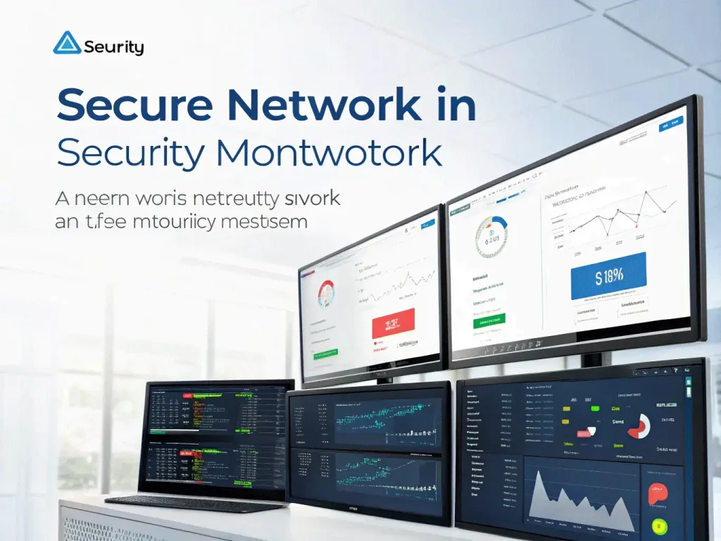 Rede segura em monitores múltiplos