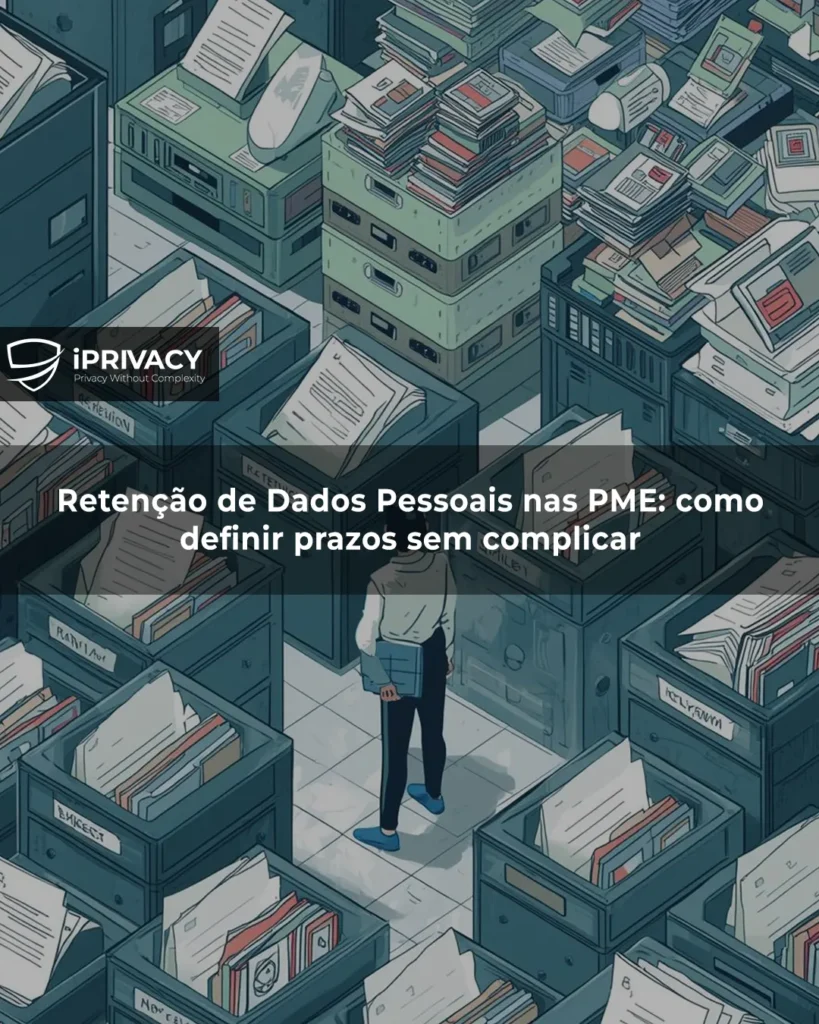 Retenção de dados pessoais nas PME com arquivos e política de conservação RGPD